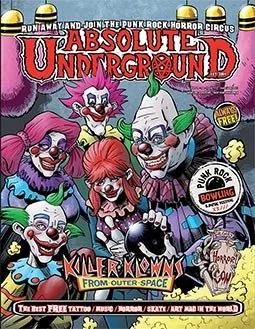 Cover of Absolute Underground magazine Issue 112